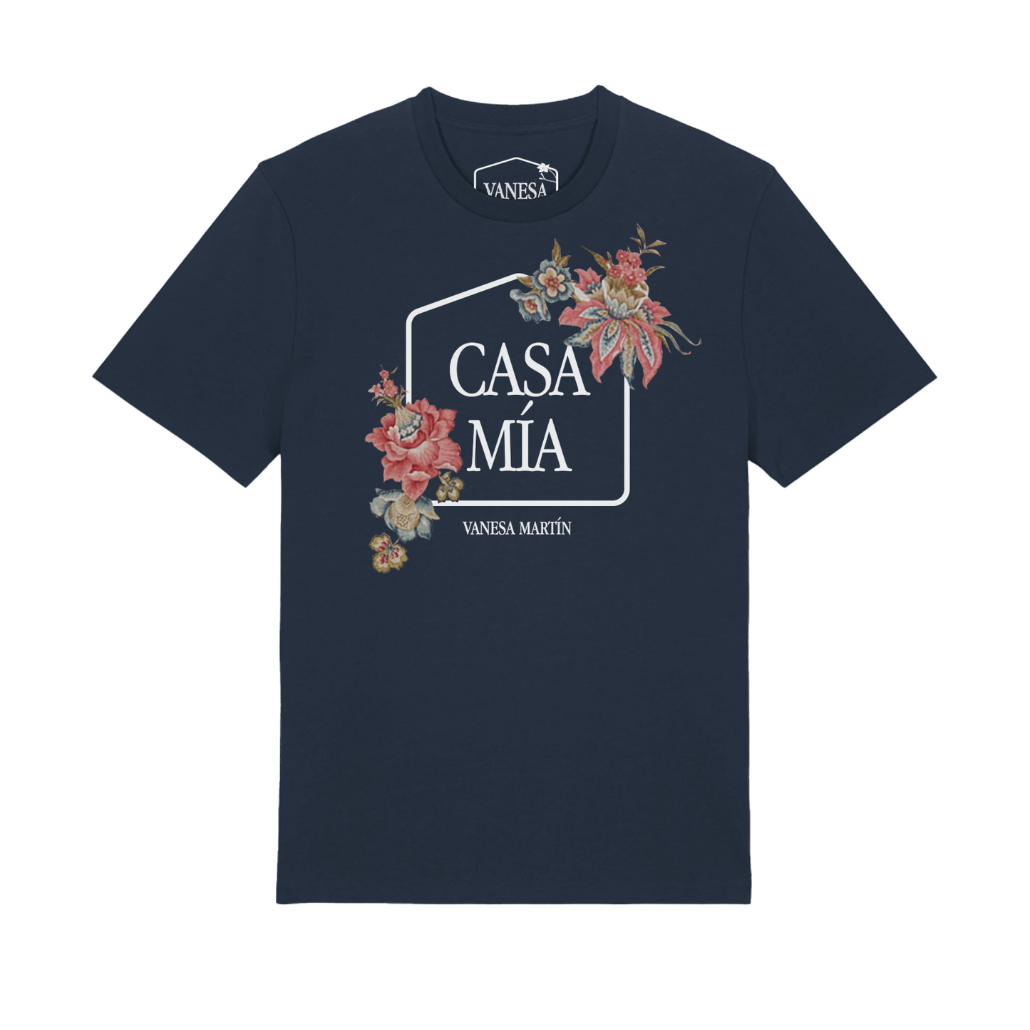 Camiseta floral Casa Mía